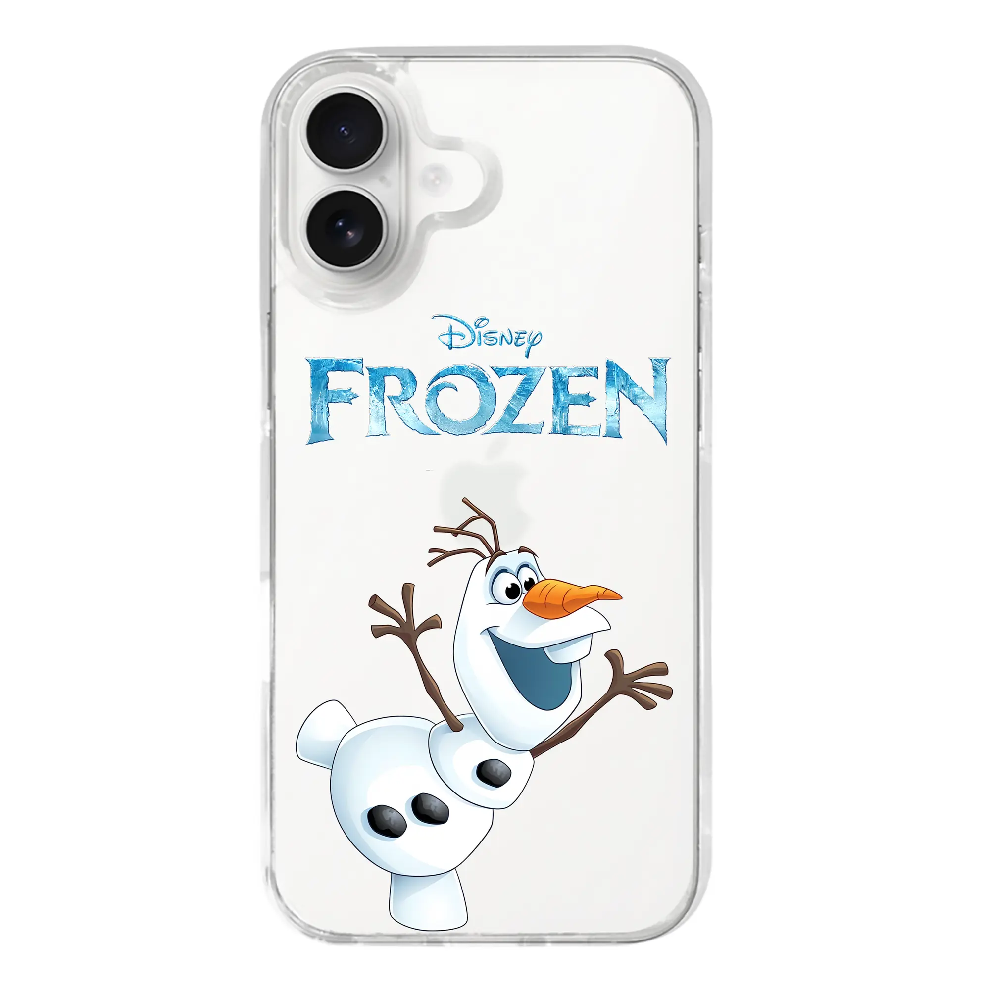 アナと雪の女王(Frozen) グッズ オラフ(Olaf) - iPhone 17シリーズ 透明スマホケース – 薄型・耐衝撃・精密フィット保護カバー
